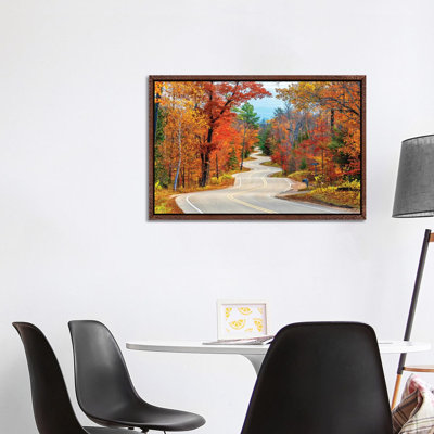 Winding Road 1 Piece Wall Art on Canvas