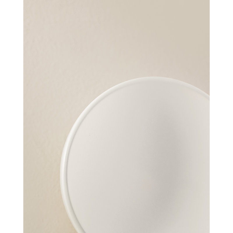 Wall-mounted Hook Sand with Durable Stainless Steel, Matte White