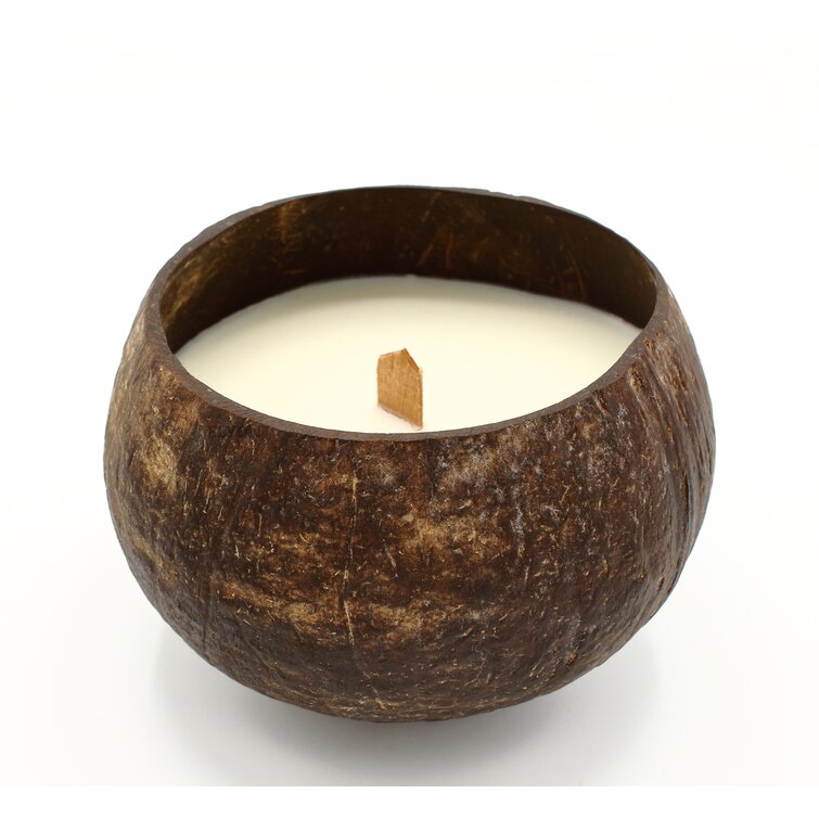 Natural Coconut Shell Bowl Innovative Decorative Handmade Storage Bowl  Candle Holder Coconut Candlestick Making Candle Bowl - AliExpress