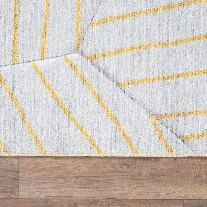 Tapis 100% polyester de qualité supérieure, 6,9 x 10,2 pi | 1850 g / m², hauteur de poils de 0,2 po | Polyester recyclé dessous | Lavable à la machine à 30 ° C | Conception douce, durable et écologique pour les espaces de vie modernes