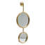 Miroir rond en fer