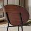 Chaise d'appoint simple Mid-Century Modern-389013532