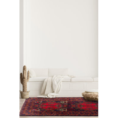 Teimani Dark Navy Rug 3'11" x 6'6"