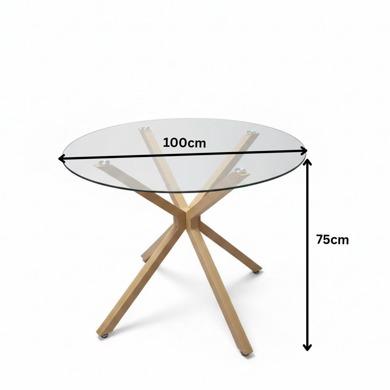 4 - Person Dining Set, Mustard