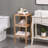 Agathla 37cm W Solid Wood Shelving Unit
