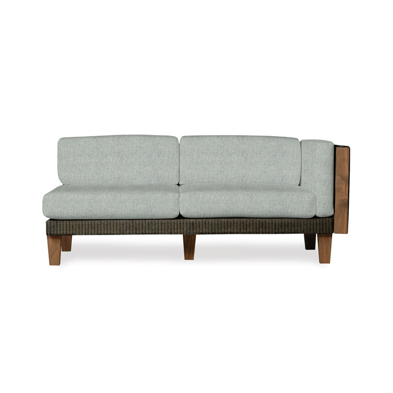 Catalina Outdoor 2 - Seat Loveseat, Sailcloth Seagull, Mink