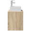 Single Bathroom Vanity with Ceramic Basin-666500703