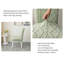 Housse pour chaise de salle à manger en polyester