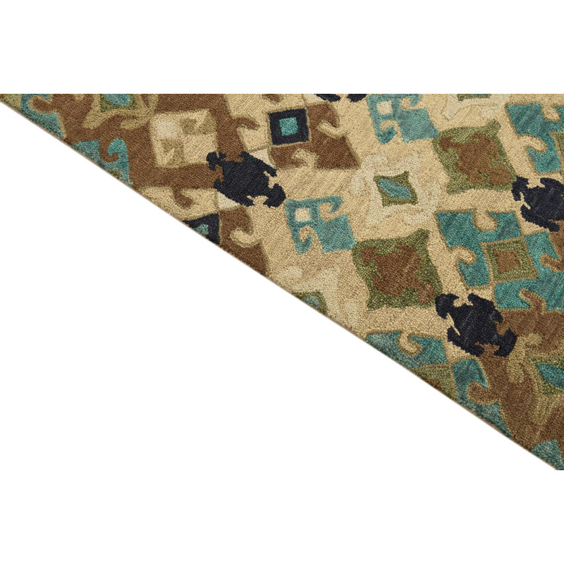 Tapis multicolore 8 pi 1 po x 9 pi 11 po Pineland