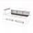Upholstery Velvet Day Bed With Storage Headboard And Wireless Charging, Multi-Functional Daybed With Two Storage Drawers & LED Lights-211290312
