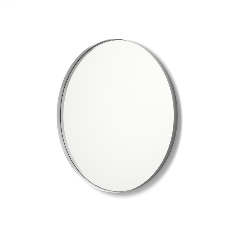 Miroir d'appoint Cele, 24" X 24", Argent
