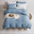 Solayne Washed Microfiber Duvet Cover Set, Soft Bedding with Zipper Closure and Corner Ties-1741523630-1741523641