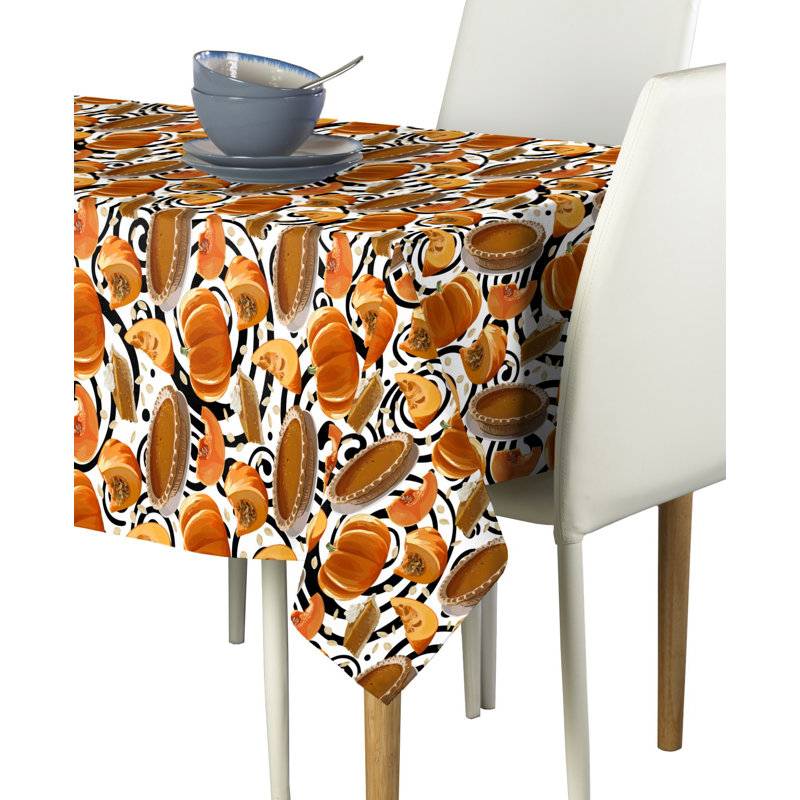Jack Geometric Tablecloth, 60" W x 120" L