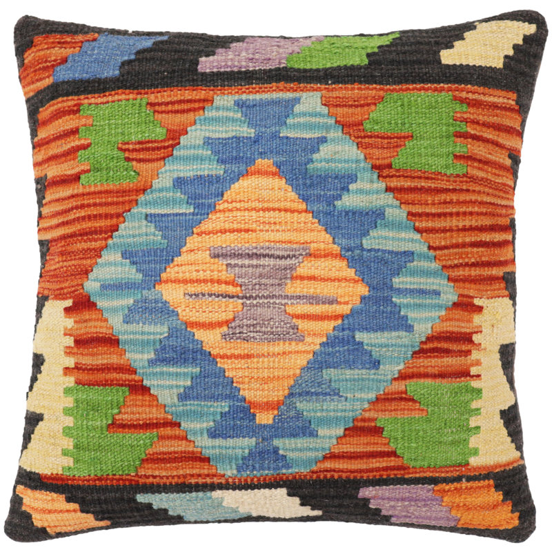 Housse et insert de coussin carré 100% laine
