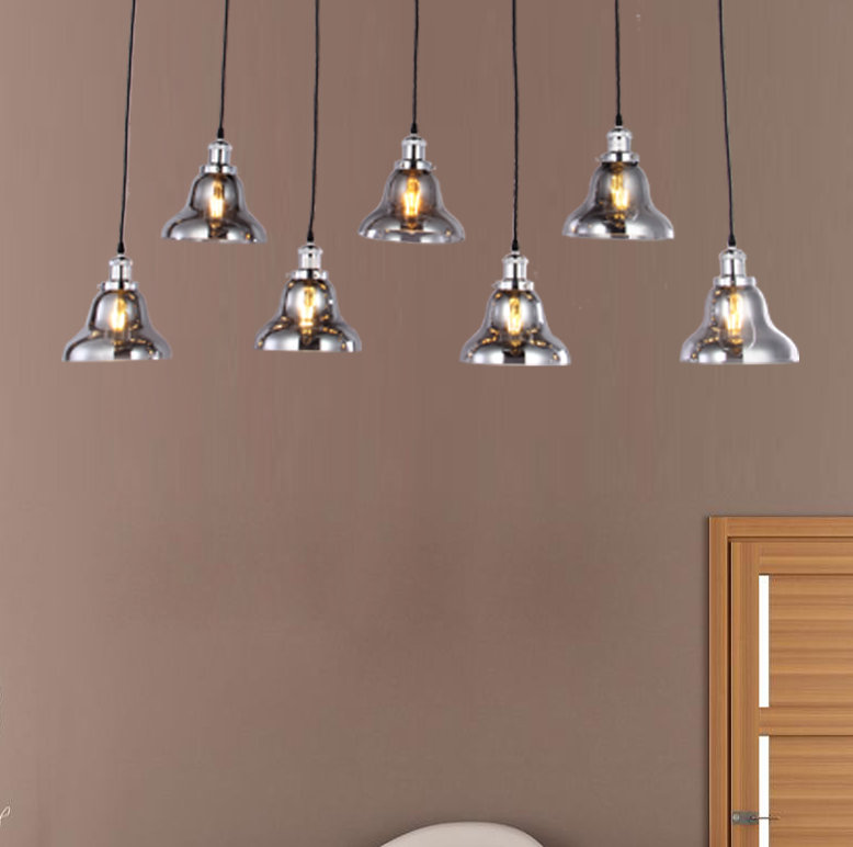 Luminaire suspendu sphère 7 lumières Daughtry