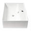 Lavabo pour salle de bain vasque rectangulaire avec trop-plein-58646691