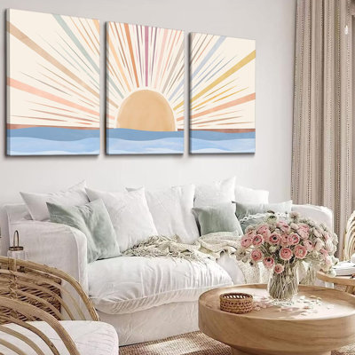3 Piece Wrapped Canvas Print