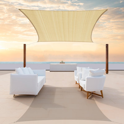 ColorTree Square Sun Shade Sail - Customizable, Durable & UV-Resistant