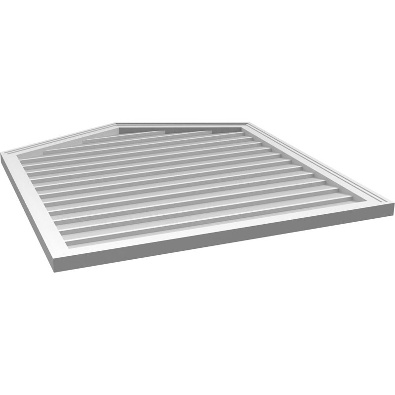 Ventilé à pignon non-fonctionnel Signature, H 42 po x l 38 po x P 1,5 po
