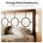 Avren Vintage Metal Platform Bed with Headboard and Footboard, Geometric Design, No Box Spring Needed-1975530981-1975530968