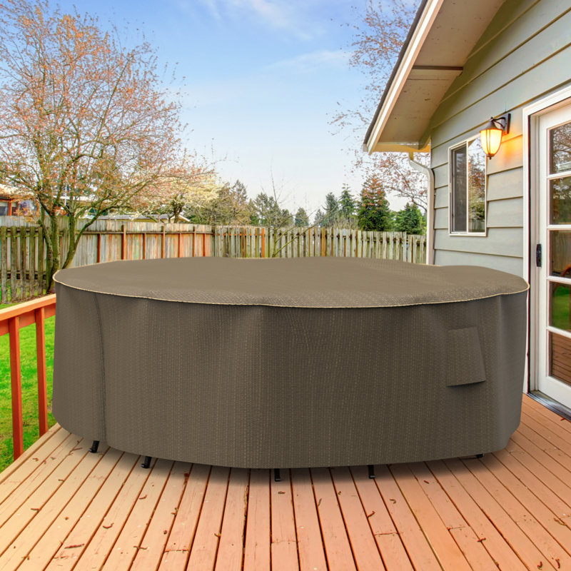 Housse pour ensemble de table et chaises de patio Hillside, H 30 po x l 100 po x P 100 po