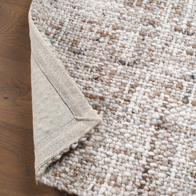 Jaipur Living Season Handmade Solid Tan/Cream Runner Rug, Runner 3' x 9', Tan/Beige