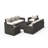8 - Person Patio Conversation Set with Cushions-1202160189