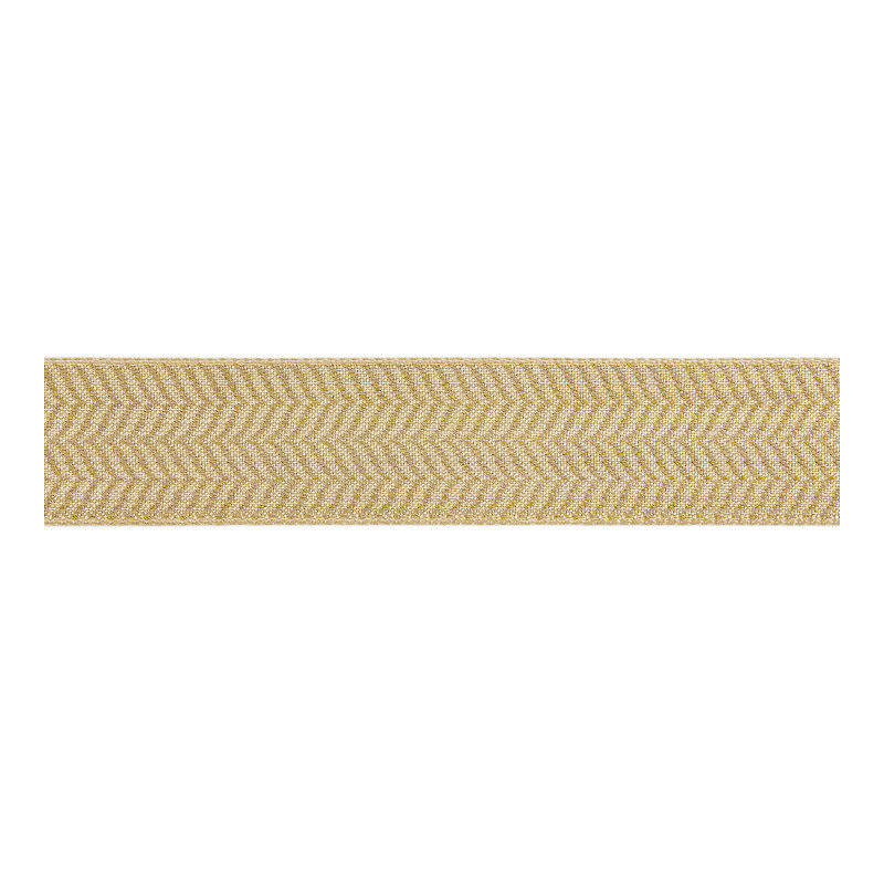 Tissu moderne de luxe avec ruban Artémis, Chameau