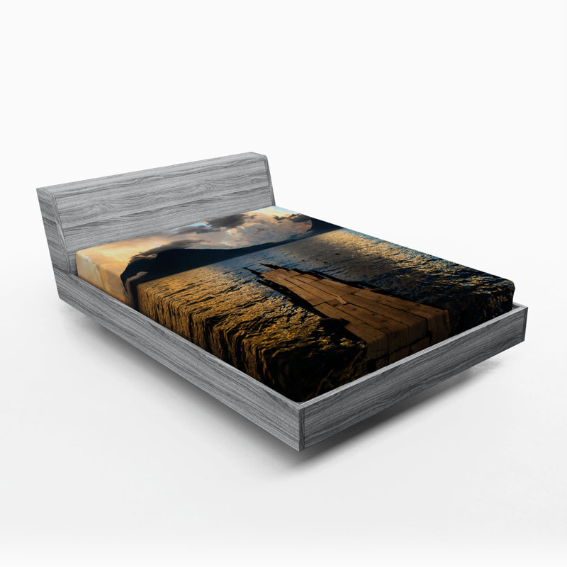 Microfiber Fitted Sheet, Full/Double Fitted Sheet