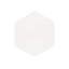Nid d'abeille 9 po x 10 po Carreau de porcelaine hexagonal-101546086