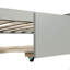 Lit de jour avec cadre gigogne, taille simple