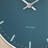 Wall Clock dia 8.3"