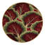  Tapis lavable avec feuilles rouges et légumes-1850706275