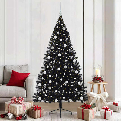 6.89' H Lighted Artificial Christmas Tree
