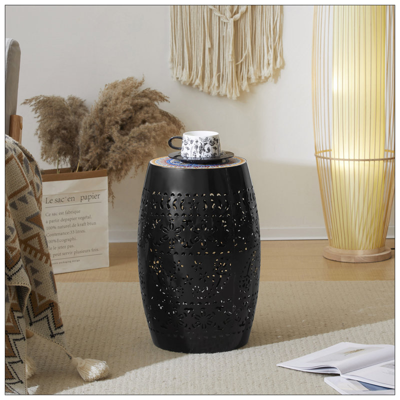 Table d'appoint RUBY 12 ", Noir
