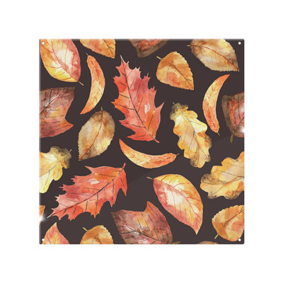 Autumn Leaves On Splash Back
