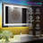 Maureene Dimmable  RGB LED Bathroom Mirror with Lights-627326841