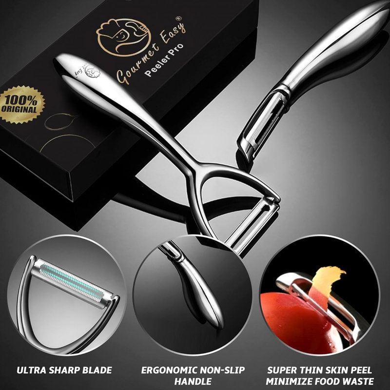 Gourmet Easy Stainless Steel Peeler