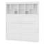 Lit escamotable mural Murphy avec tablettes et USB