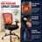 Heavy-Duty Office Chair 400Lbs Supportive Executive Task Chair Ergonomic Computer Chair Height Adjustable Desk Chair Cool Comfort & Customizable Fit Ergonomic Office Chair With Massage Breathable Mesh And Adjustable Arms For Home Office-116489160