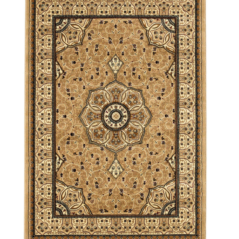 Brandonville Beige Rug, Rectangle 160cm x 230cm