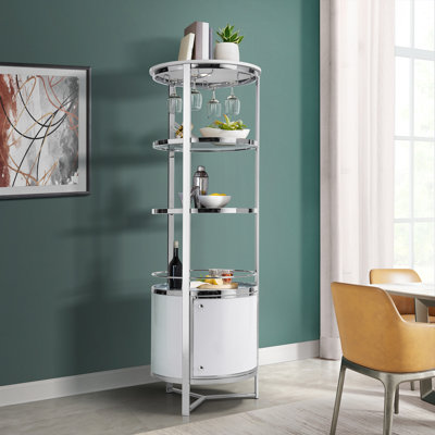Jule Wine Rack with LED by Orren Ellis