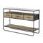 Abbygale 120cm Glass Top Console Table