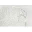 Banc en fonte d'aluminium (excluant la table)-313362605