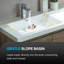Meuble-lavabo mural flottant l 59 po x P 19,6 po avec comptoir en résine-88075222-88075220