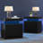 LED Nightstand with Drawers-690405941