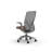 HON Flexion Mesh Ergonomic Office Chair, Titanium Frame, Bark-123244307-123244309