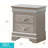 Elegant Silver Champagne Nightstand-1928749635