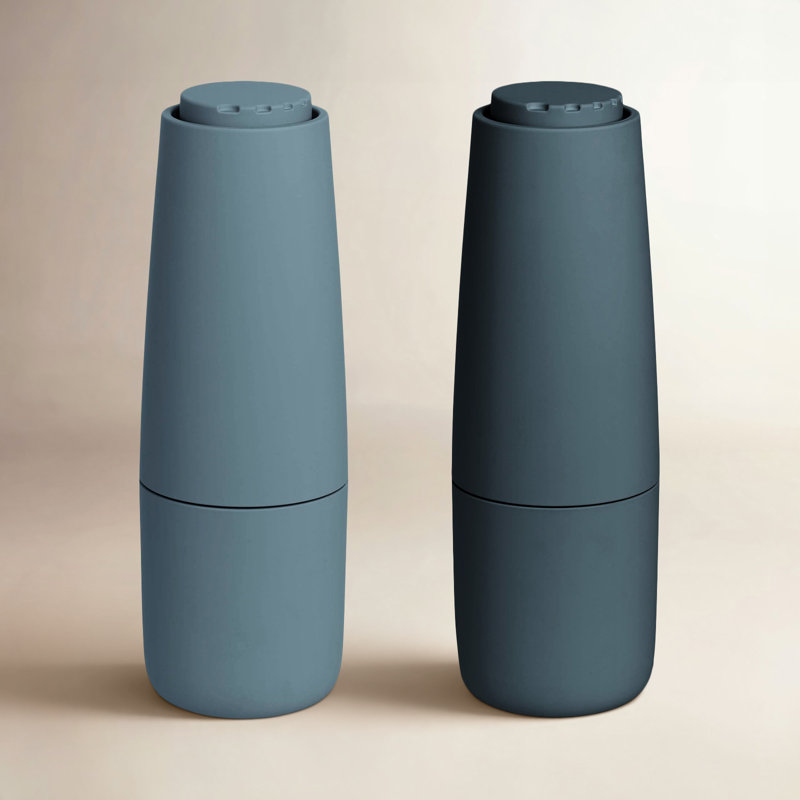 Blomus SALPI Salt and Pepper Grinder Set, Sharksin/Magnet