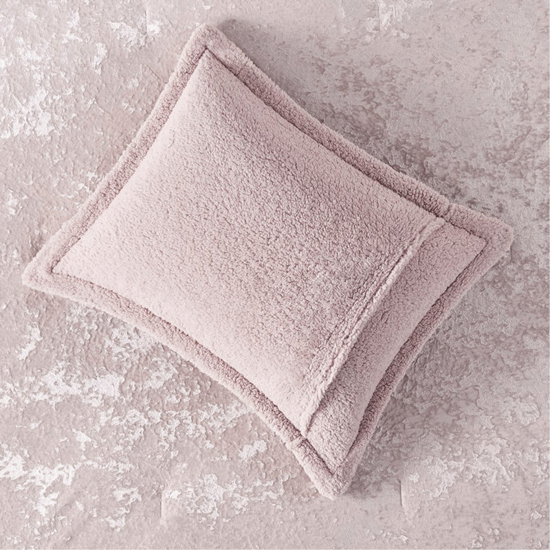 Literie mauve pour très grand / très grand lit, édredon en velours écrasé avec dossier, lavable en machine, lavable à la machine